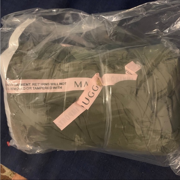 Leena Mac Duggal 26517 Foldover off-the-shoulder jersey gown size 4 NWT - Picture 6 of 9